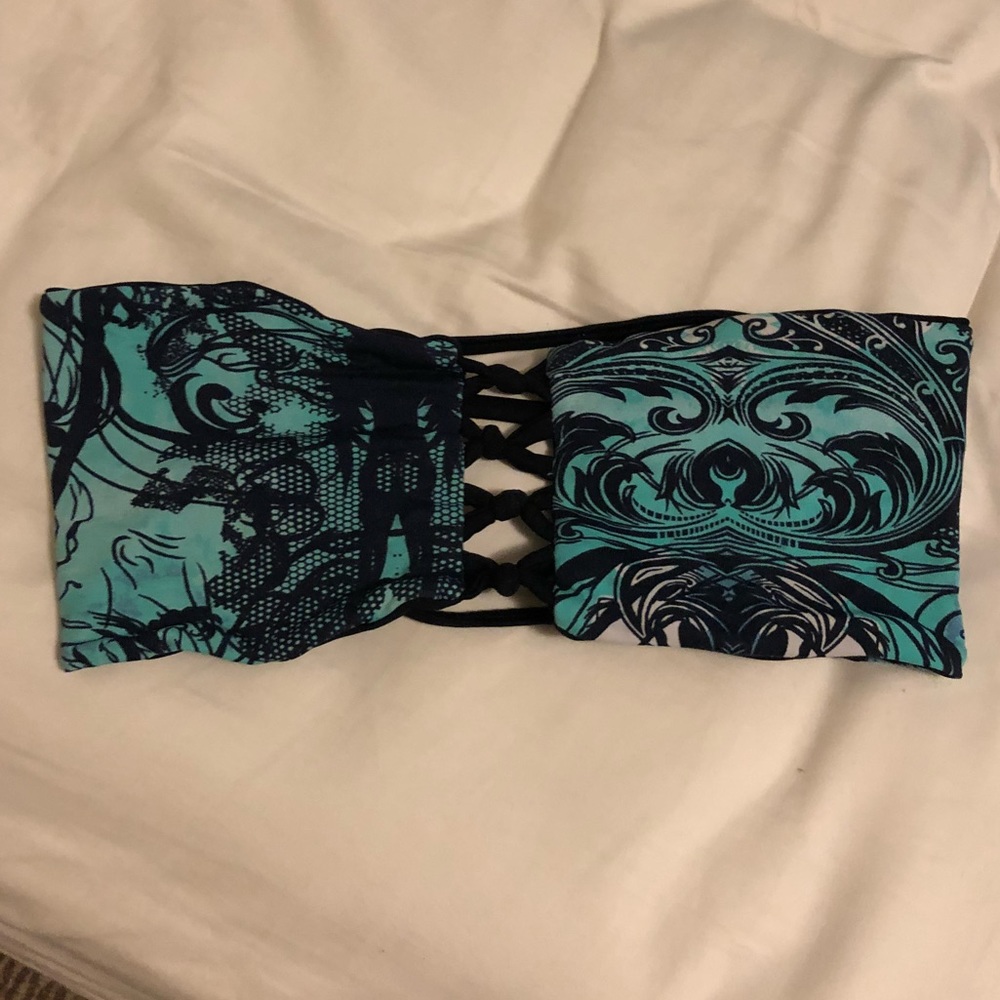 San Lorenzo strapless bikini top